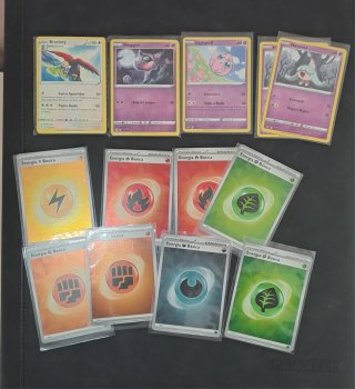 Lote Cartas Pokémon Glaceon, Eevee, Umbreon