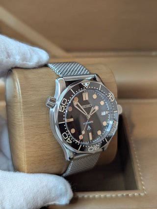 Reloj Seiko Mod James Bond 007 No Time to Die