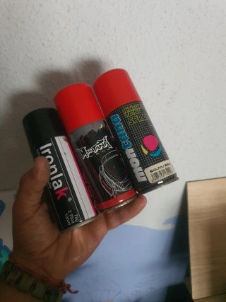 Lote 3 Botes Pintura Spray Montana Colors
