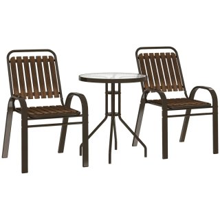 Conjunto Jardín 2 Sillones y Mesa