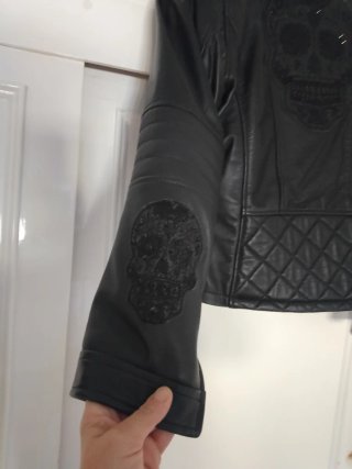 Chaqueta Moto Mujer Talla 38