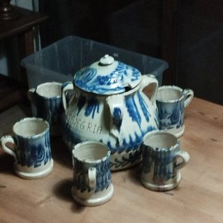 Juego de sangría de cerámica