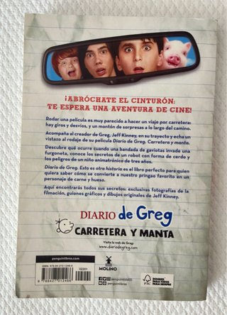 Libro "El libro de la Peli de Diario de Greg"