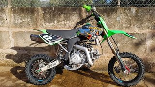 Pitbike YCF SP3 Verde/Negra