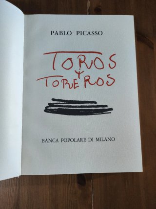 Picasso – Toros y Toreros (Electa, 1961)