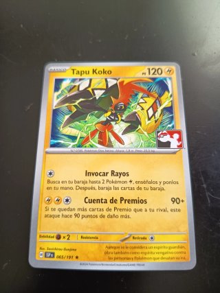 Tapu Koko SSP ES 065/191 Carta Pokémon