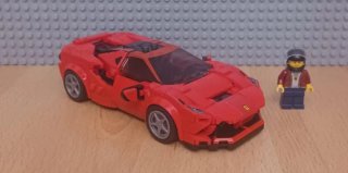 Lego Ferrari Rojo