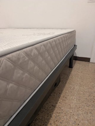Colchón y somier de 2 plazas