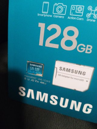 Tarjeta MicroSD Samsung EVO Select 128GB A2 4K UHD