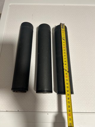 3 patas de cama de 25 cm