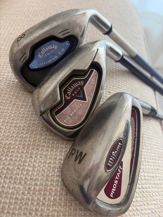 Palos de Golf Callaway y Wilson
