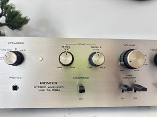 Amplificatore Stereo Pioneer SA-500A vintage