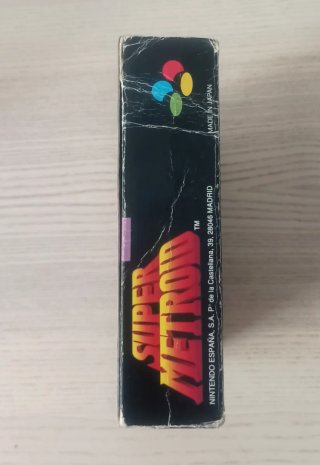 🇪🇦 Caja Super Metroid SNES