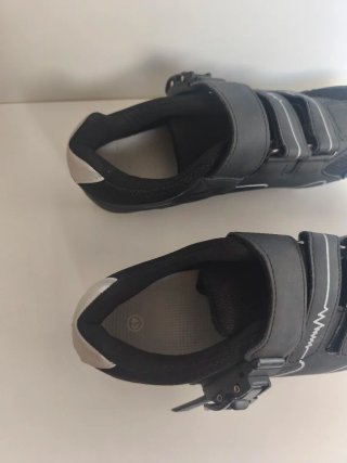 Zapatillas Ciclismo Talla 43 Negras