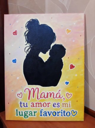 Cuadro frase mamá