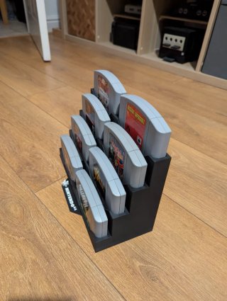 Soporte para cartuchos de Nintendo 64 - 8 ranuras