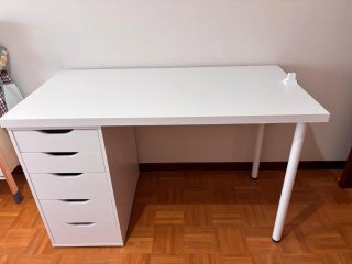 Escritorio IKEA LAGKAPTEN / ALEX Blanco