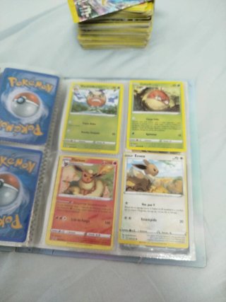 Álbum y cartas Pokémon