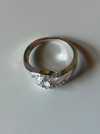 Anillo Plata Ley 925 Circonitas