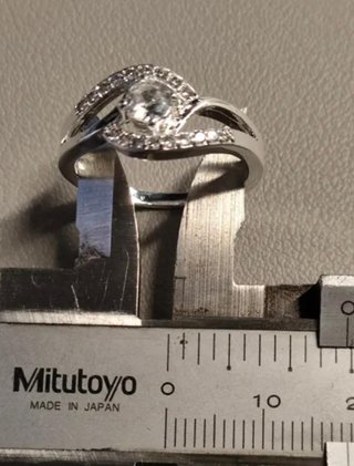 Anillo Plata Ley 925 Circonitas