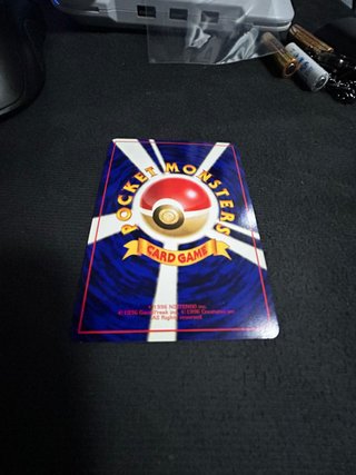 Carta Pokémon Mewtwo Error Vintage Japonés