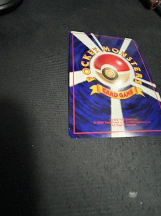 Carta Pokémon Mewtwo Error Vintage Japonés