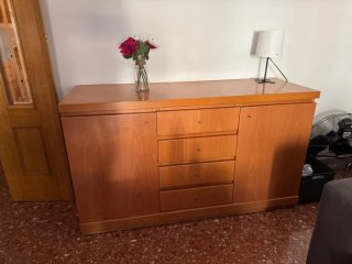 Mueble de salón modular madera