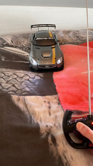 Coche RC Mercedes AMG GT3 Rastar 1:14 Teledirigido