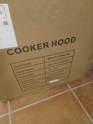 Campana Extractora Decorativa 60cm cooker hood