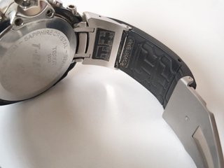 Reloj Tissot Chronograph Acero y Caucho