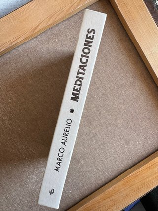 Libro Meditaciones de Marco Aurelio