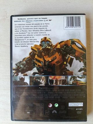 DVD Transformers: El Lado Oscuro de la Luna