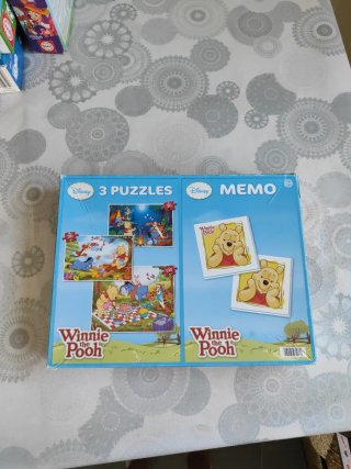 Puzzle y Memo Winnie the Pooh Disney