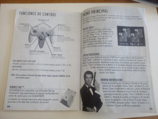 GoldenEye 007 N64 Caja y Manual - LEER