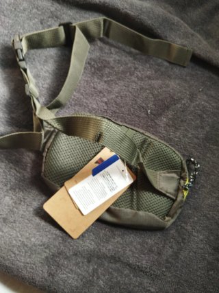 Borsa a spalla militare verde Patagonia