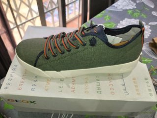 Geox Talla 39 Verde Naranja. Sin estrenar