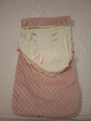 Saco rosa para silla de paseo