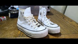 Converse botín plataforma talla 35