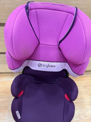Sillita coche Cybex rosa Isofix
