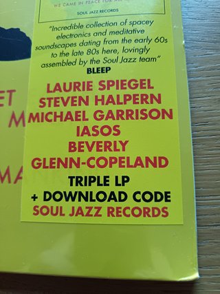 Space, Energy & Light 3LP Vinilo Amarillo