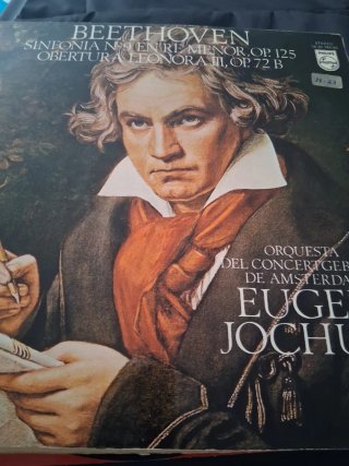 Vinilo Beethoven Sinfonía Nº 9 - Eugen Jochum
