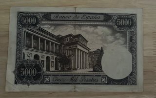 Billete 5000 pesetas Carlos III 1976