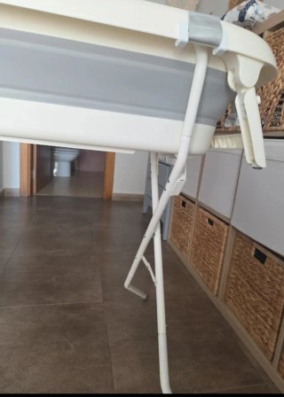 Bañera bebé plegable con soporte