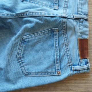Jeans Mango Sayana Talla 32 Azul Claro