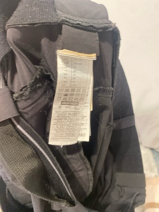 Pantalones cortos negros con cinturón