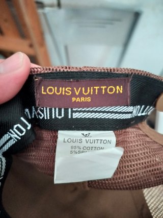 Gorra Louis Vuitton Marrón Original