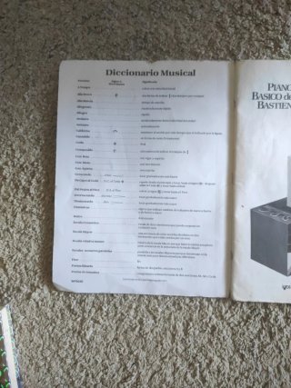 Libro Piano Básico Nivel 4 Bastien