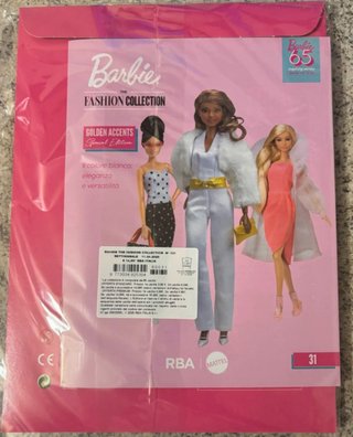 Barbie -Abito Fashion Collection “Golden Accents”