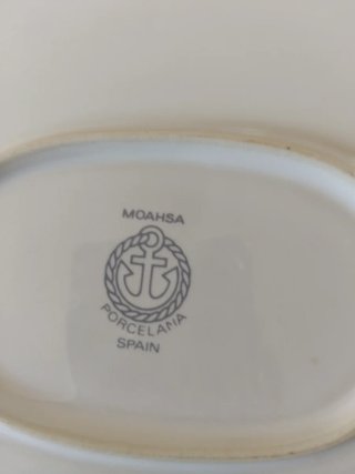 Sopera de porcelana con diseño