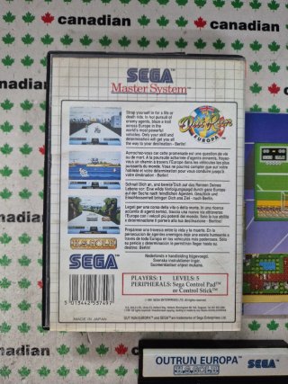 Out Run Europa Master System